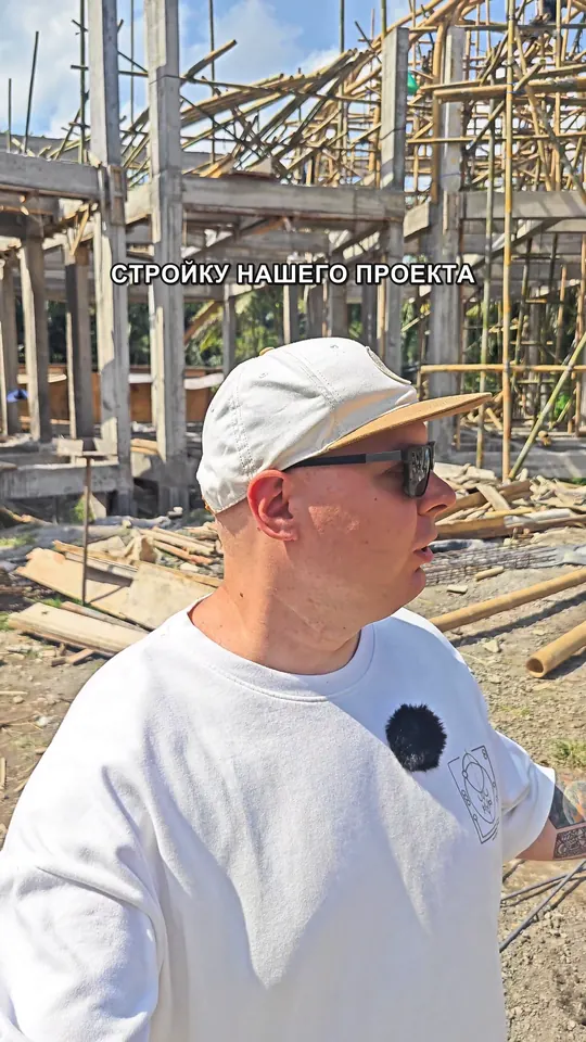 Обход стройки Pistachio Villas: представитель BDA на площадке
